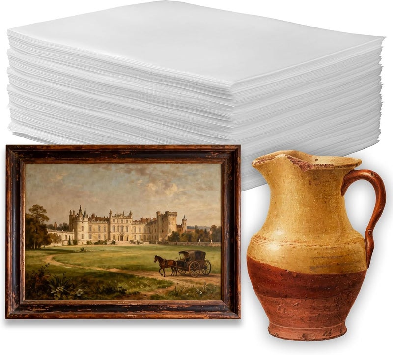 APOCHON 30Pack Large Foam Pouches 18x22 Inch, Cushion Foam Pouch for Fragile Items, Packing Supplies for Dishes, Books, Photo Frames and Canvas Artwork, Plate Packing Sleeves for Moving,Storage and Shipping - Image 1